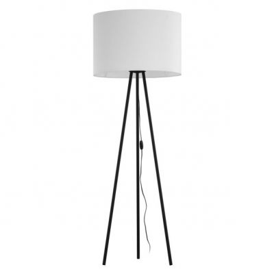 TK Lighting lampa podłogowa Winston E27 czarno/biała 5145 (5145)
